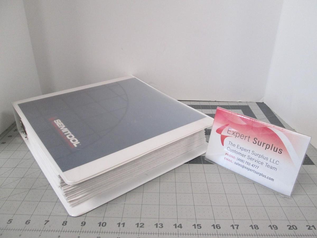 Used Semitool, Electrical, Mechanical Drawings, 108446,-7,-8, Volume 3 Part 2, Used