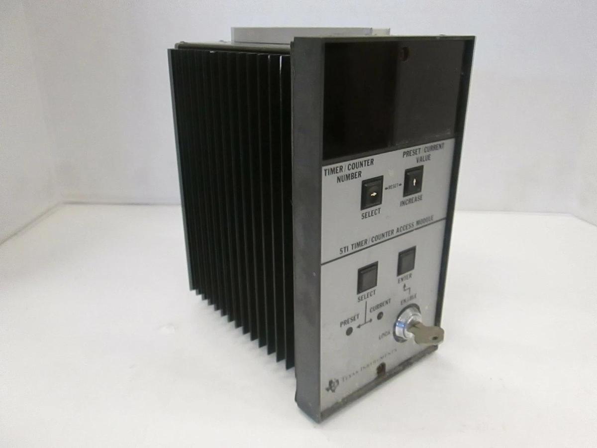 Used Texas Instruments 5TI/Counter Access Module, 5TI-3201, w/ Key, Used