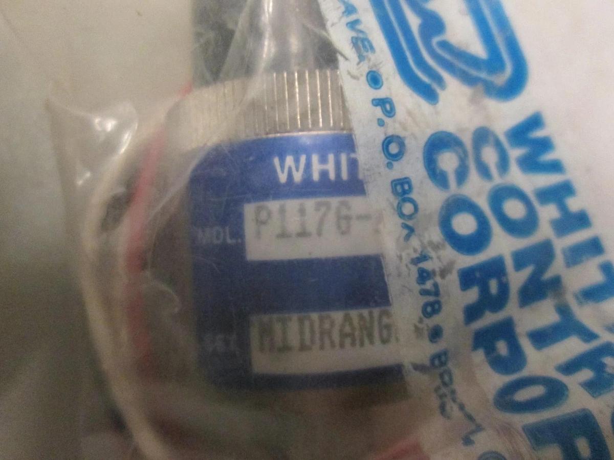 Whitman Controls, P1176, Adjustable Pressure Switch, New