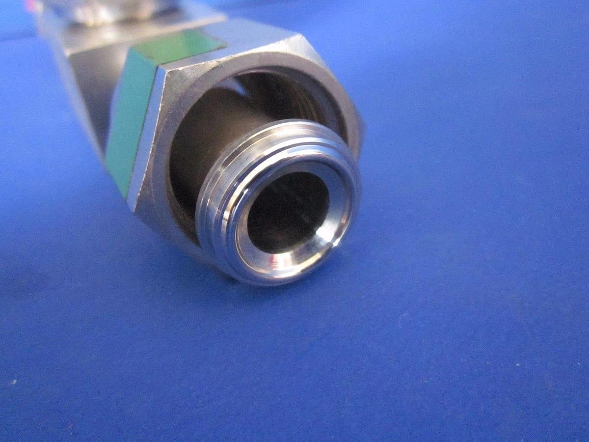 Used Swagelok SS-6BK-V19-VP1O Bellows Sealed Valve, 1/2" FVCR, Polyimide Stem Tip