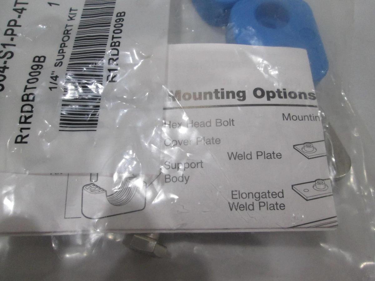 Used Swagelok, 304-S1-PP-4T, 1/4" Support Kit, New