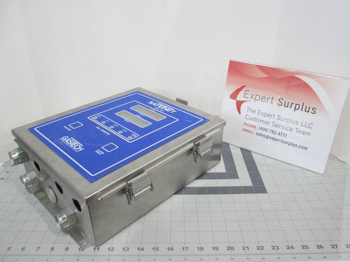 Used GasTech, Type 400, SafeTnet Gas Monitor, 115/230VAC, 50/60Hz, Used