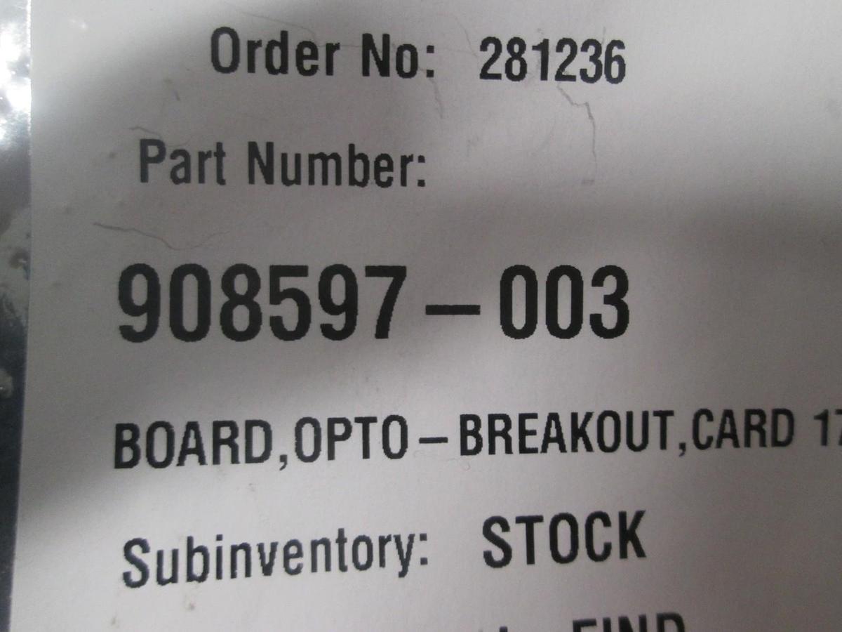 Watkins Johnson, 908597-003, Opto Breakout PCB Assy, WJ999, WJ1500, New