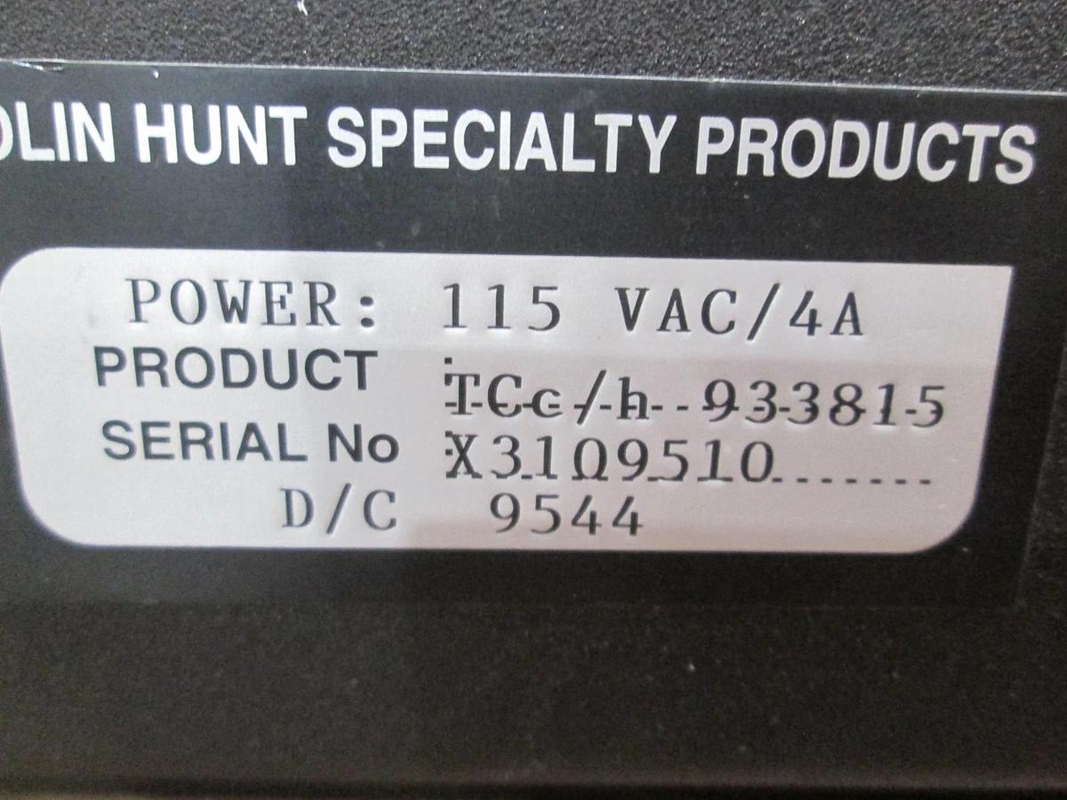 Used Olin Hunt Specialty Products, TCc/h, Temperature Control Bubbler, For Parts