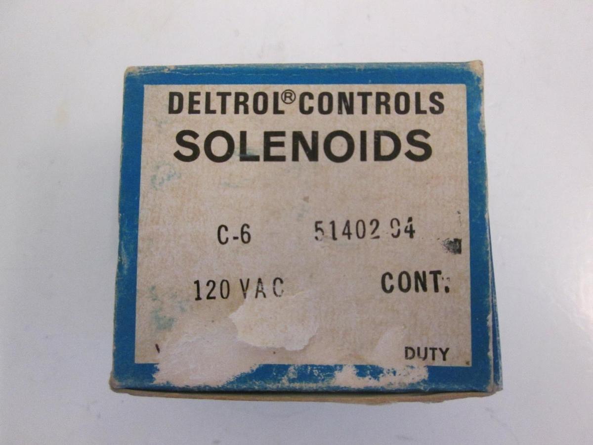 Deltrol Controls, C-6, 120VAC, 51402-94, Lot of 2