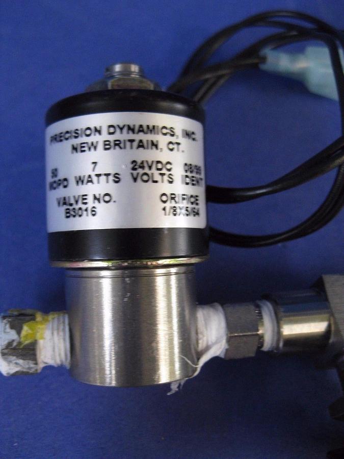 Used Precision Dynamics B3016 and Whitey SS-42VF2 Valve Assembly, Used