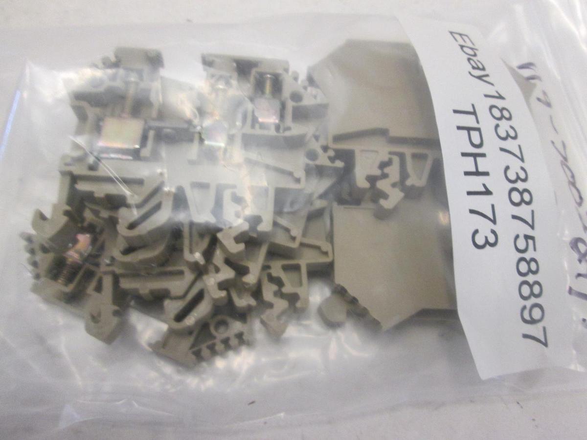 CONTA-CLIP, RK2.54ZR, FEED THROUGH MULTICONNECT OBS TERMINAL BLOCK, New, Lot 7