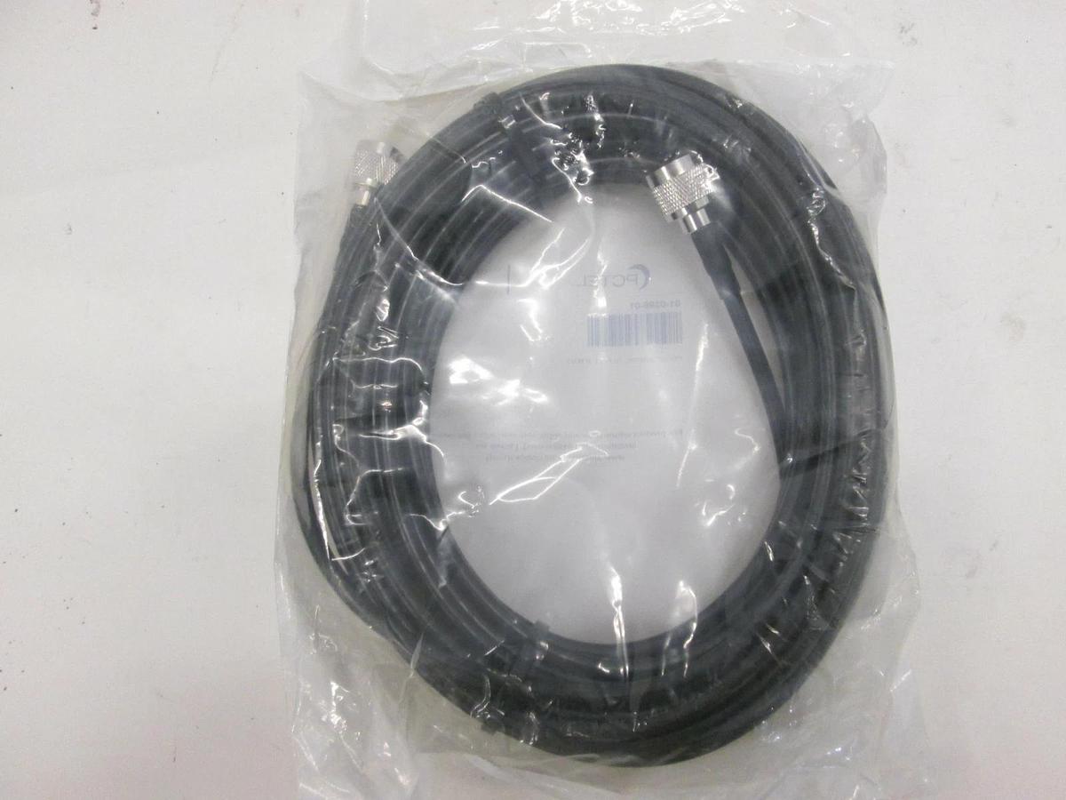 Used PCTEL, 50' Male Jumper Coaxial Cable, PFP240, New
