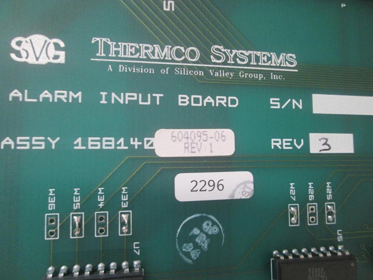 SVG, SPT Micro, 604095-06, Alarm Input Wet/Dry Oxide Process, PCB Assy, New
