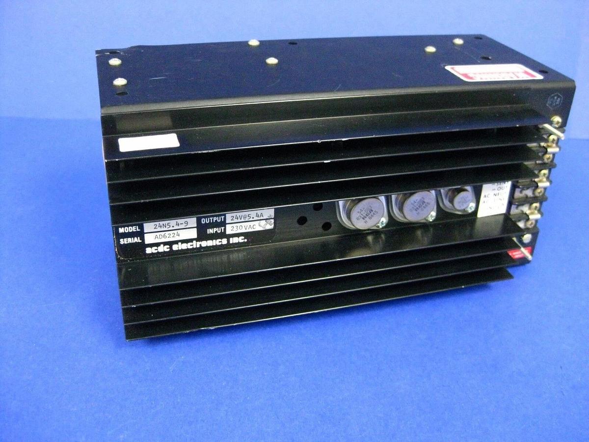 ACDC Electronics 24N5.4-9 Power Supply 24V@5.4A, 230 VAC