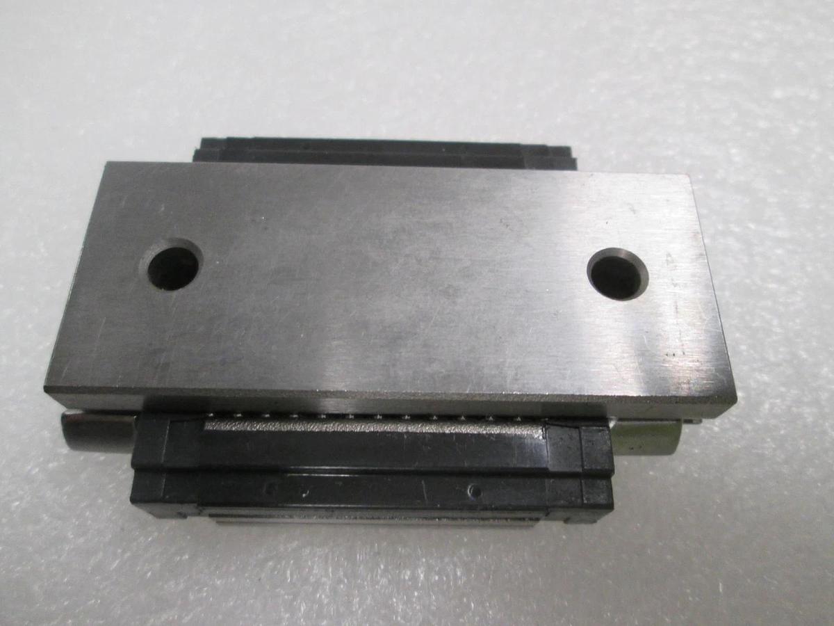 THK, RSH12WZM, Linear Bearing Guide Block w/ Guide Rail, New