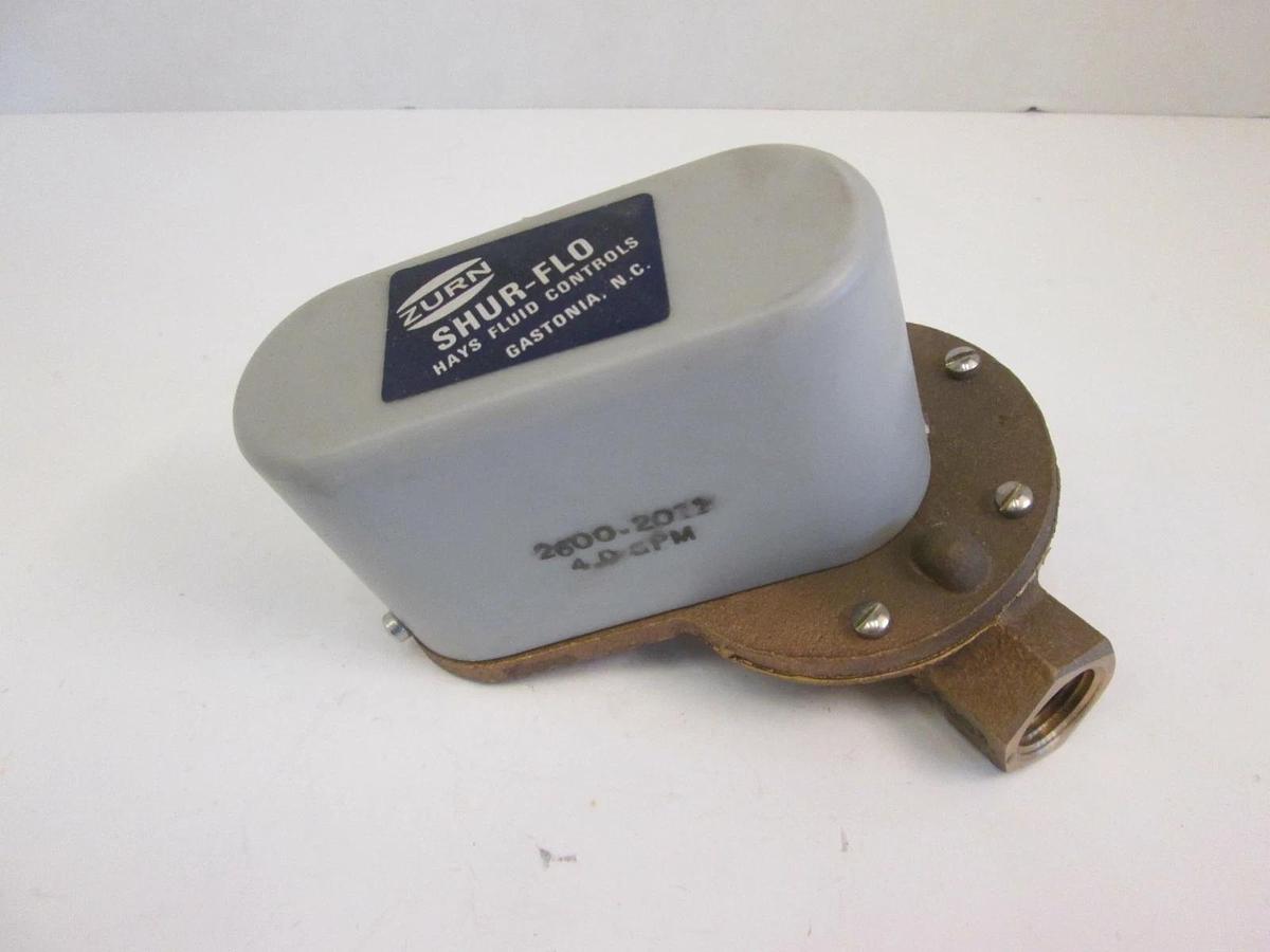 Zurn Shur-Flo 2600-2012 Hays Fluid Controls Flow Controller Switch Sensor