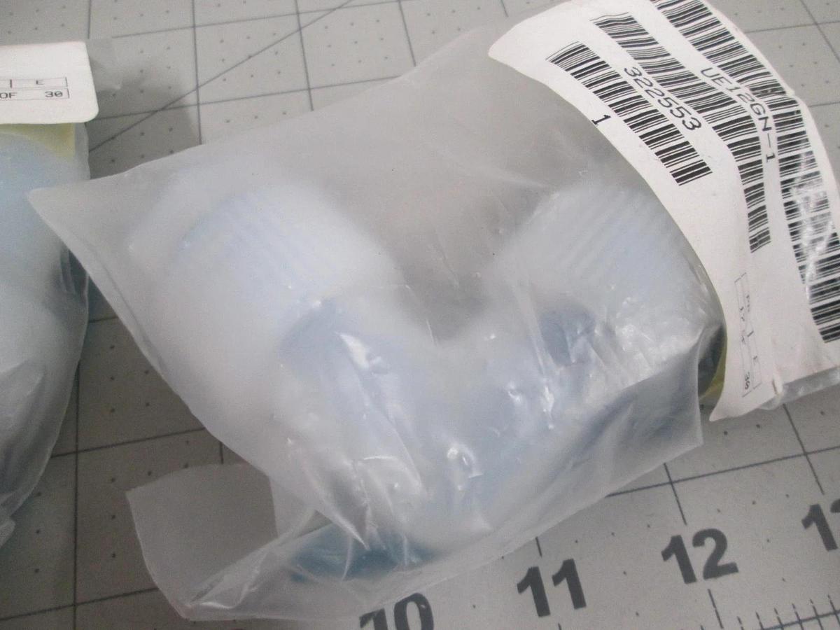 Entegris, UEGN-1, Union Elbow Quickgrip, PFA, 3/4" OD Tube, New, Lot of 3