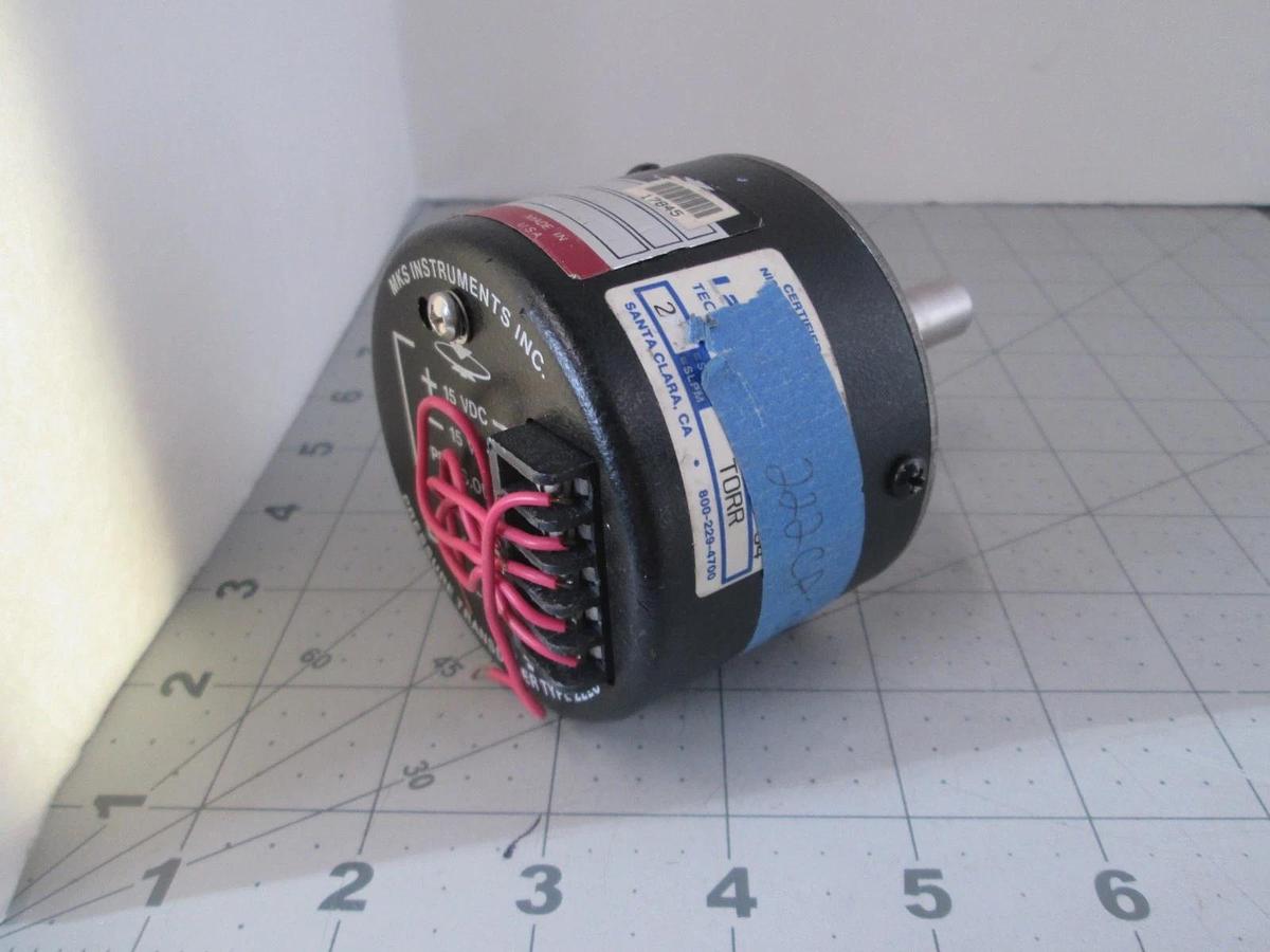 Used MKS. Baratron Type 222C, 222CA-00010-SP035-81, 2 Torr, Used