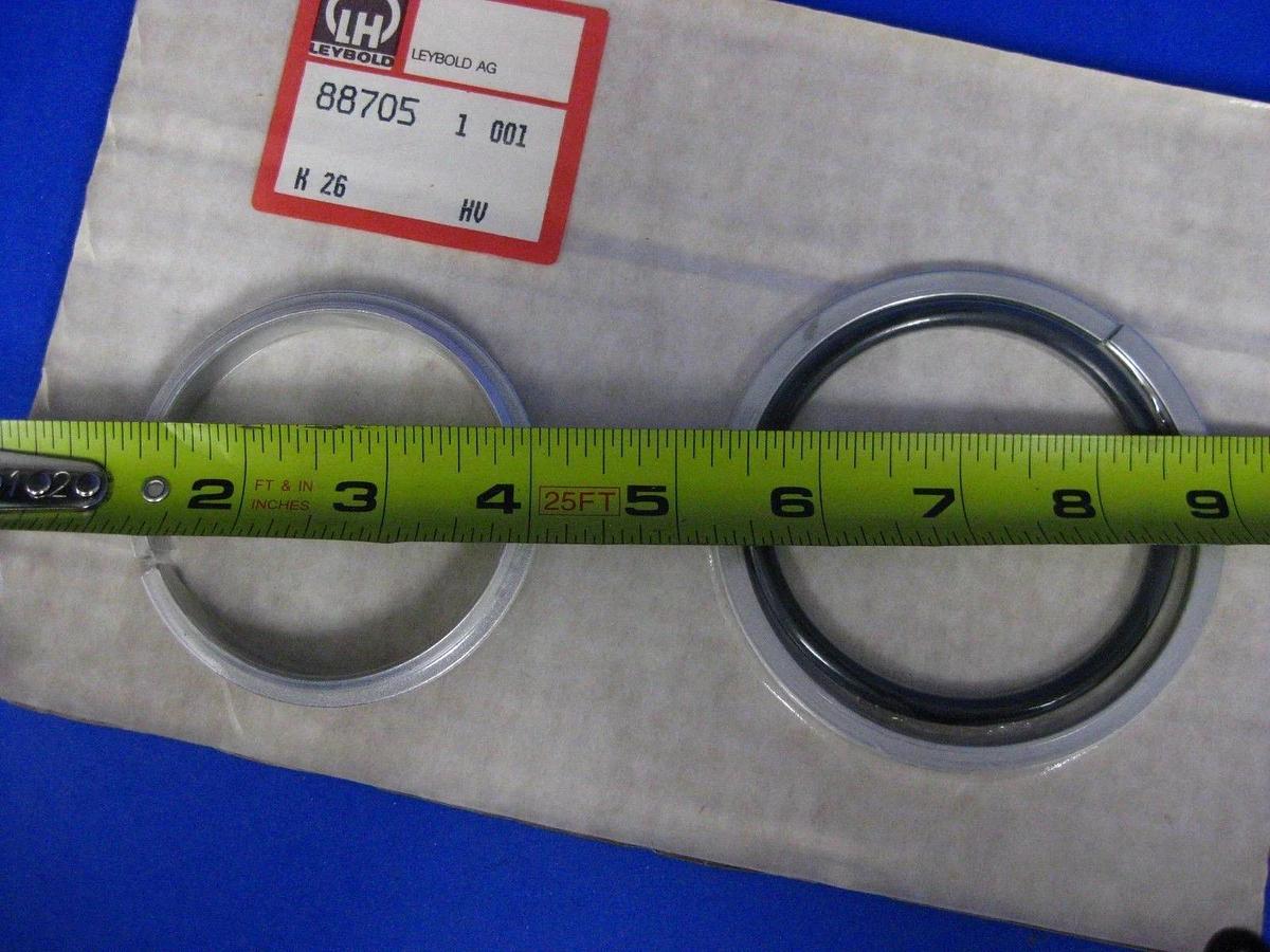Leybold Vacuum Centering Ring Assembly 88705 K26 - Lot of 5