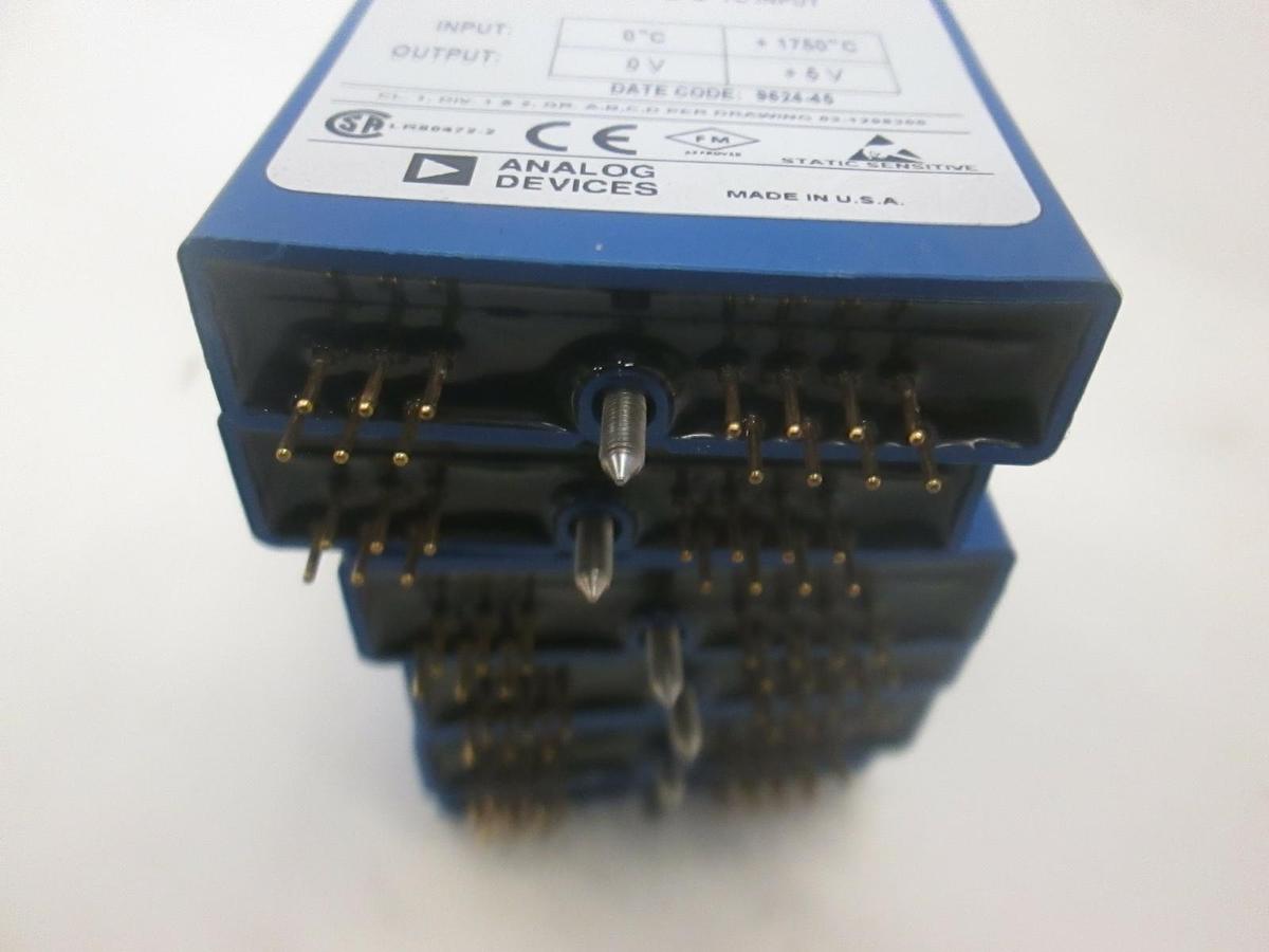 Used Analog Devices, Isolated Type S TC Input, 5B37-S-05, Used, Lot of 6