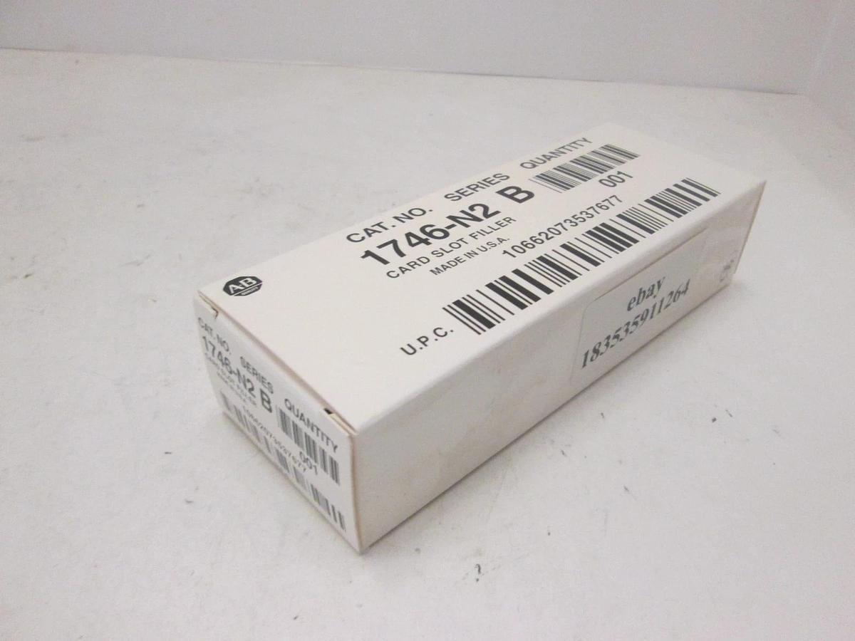 Allen Bradley, 1746-N2 V, PLC SLOT FILLER MODULAR CARD, New