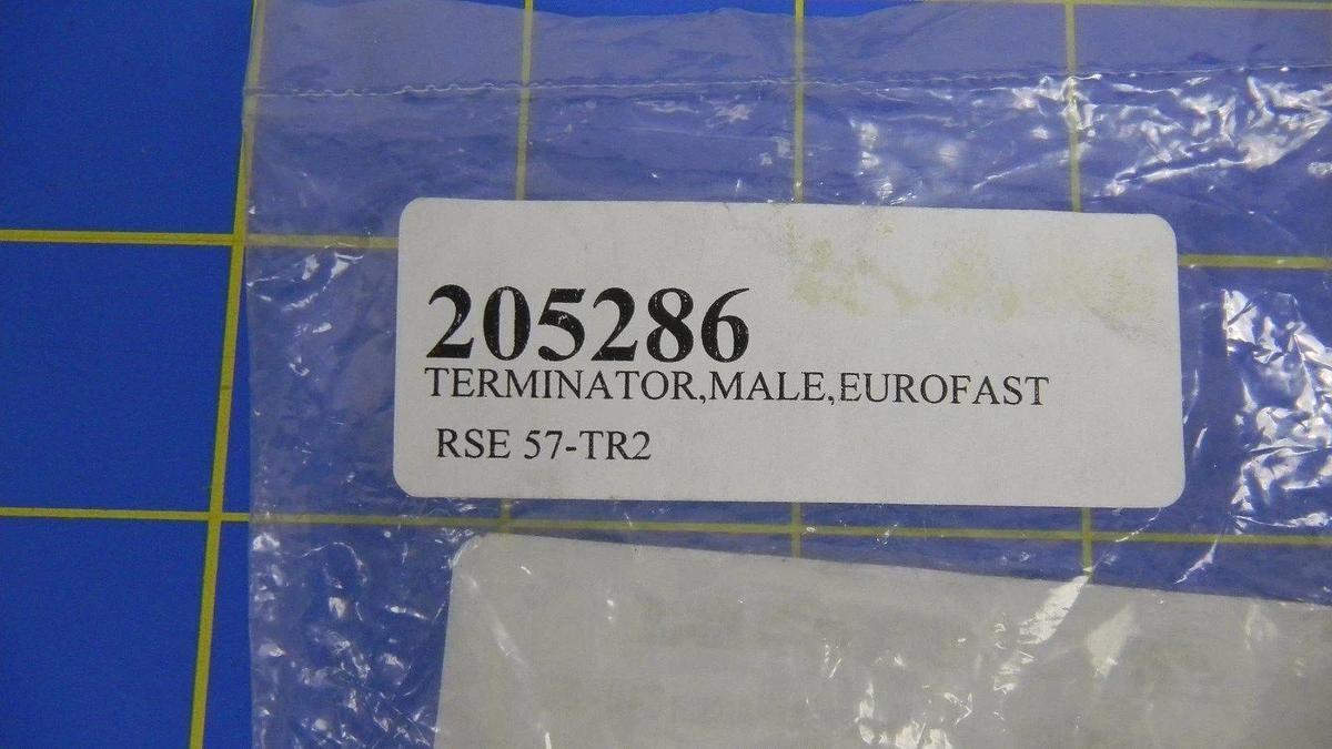 Used Turck RSE 57-TR2 Terminator, Male, Eurofast, Sensor, Connector Plug, U2251-1,NIB