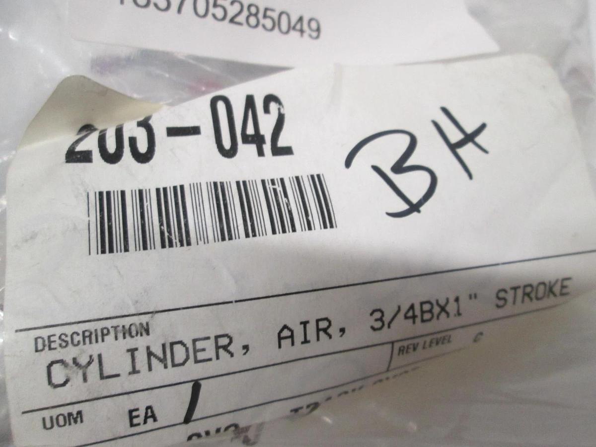 Bimba, D-26406-A-1, Air Cylinder, 3/4BX 1" Stroke, New