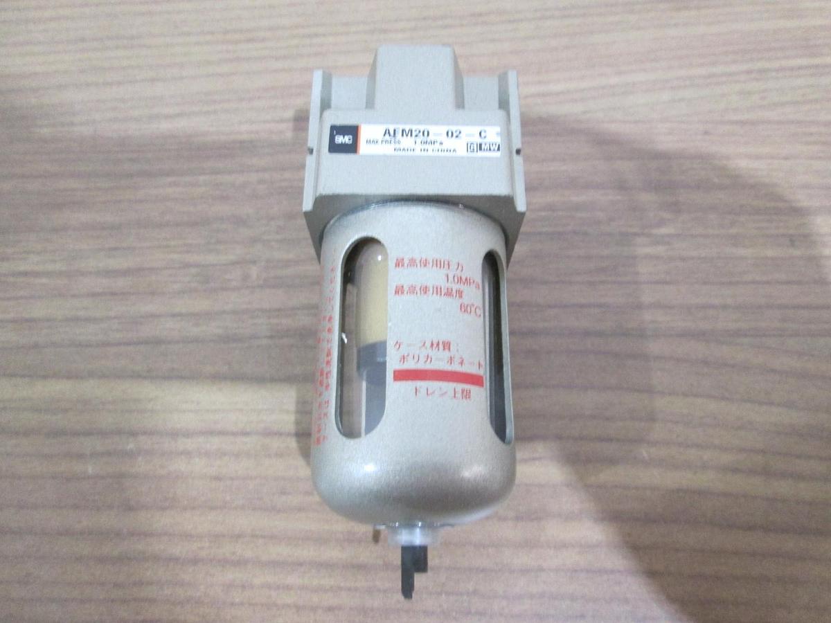 Used SMC, AFM20-02-C, Pneumatic Filter, Used
