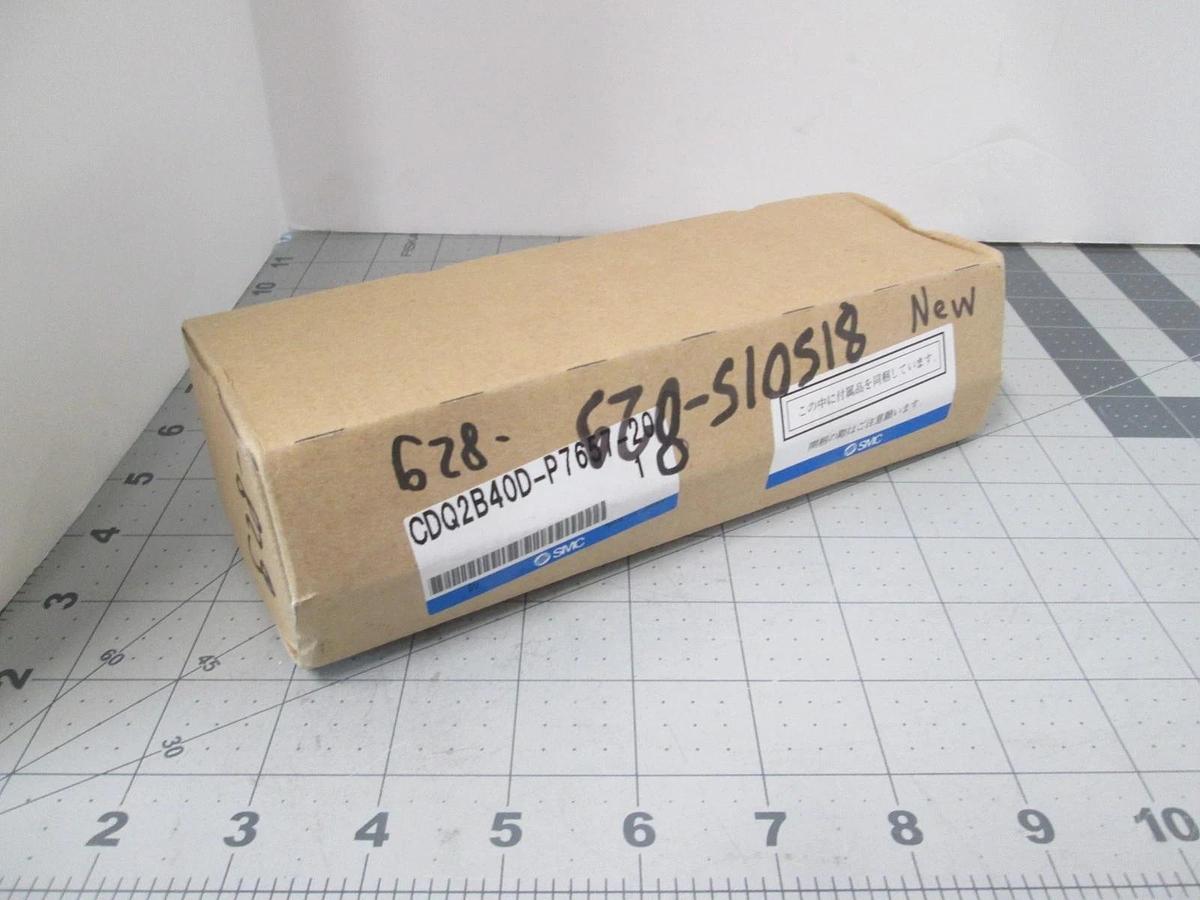 SMC, CDQ2B40D-P757-20, Pneumatic Cylinder, 16mm Shaft, New