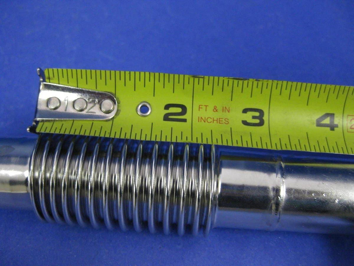 Vacuum Tube Weldment, NW20 Miltered Elbow x Conical NW16 w/ Bellows Neck, New