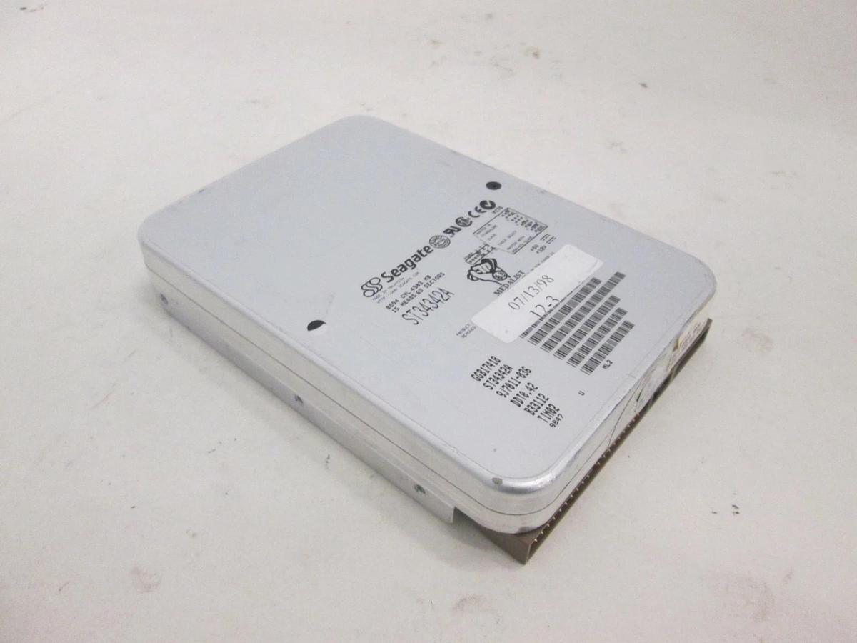 Used Seagate, Medalist Hard Drive, ST34342A, Used