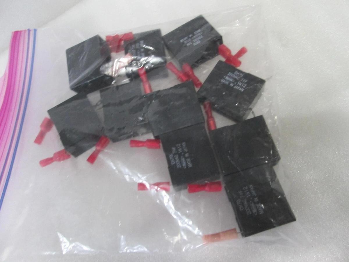 Used Marcon, Capacitor, CH70, AC200V, 1N12, Used, Lot of 10