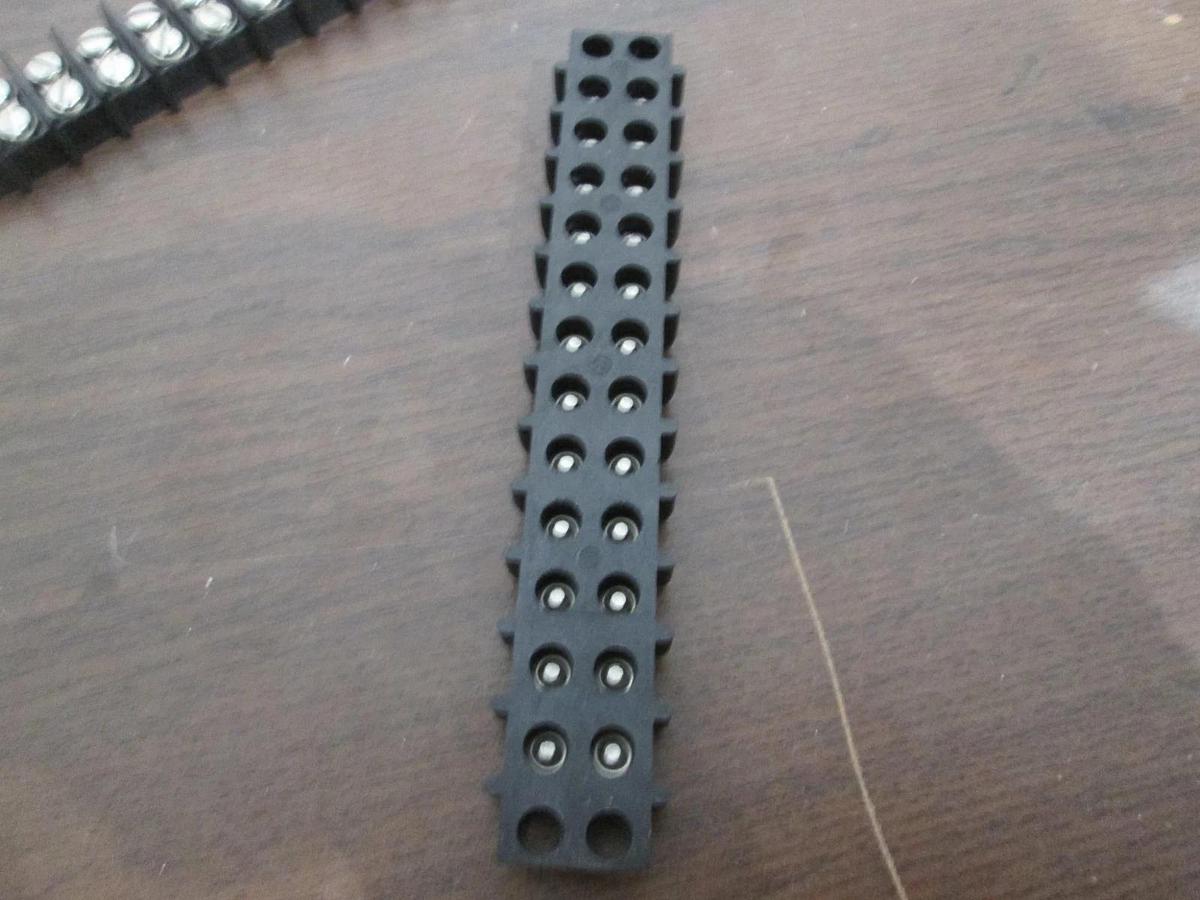 Used Cinch, 12 Position Terminal Block, Used, Lot of 2