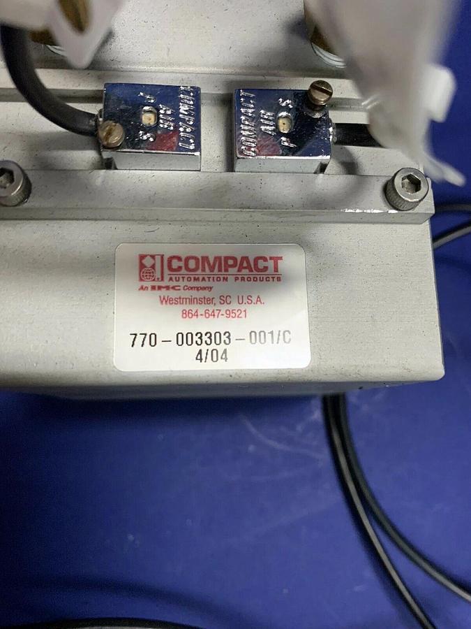 Used Compact Automation Air Cylinder 770-003303-001/C 4/04, Used lam research