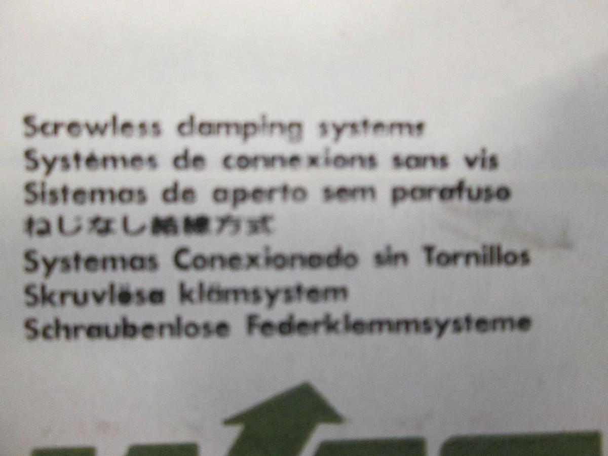 Wago, 283-604, Screwless Damping System, New, PKG is Lot of 25