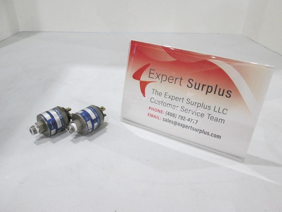 Used Whitman Controls, P117G-5H-C12TS, Pressure Switch, Used, Lot of 2