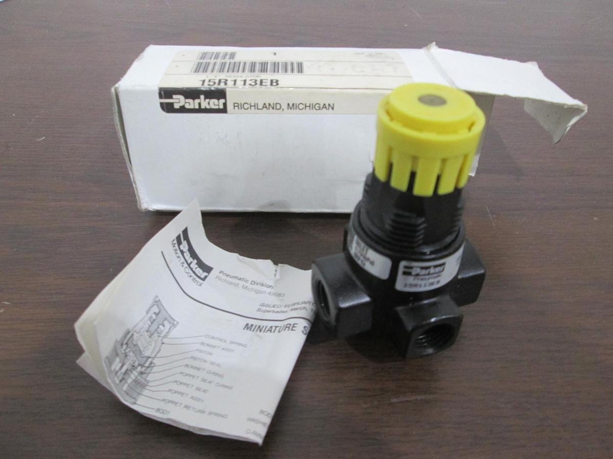 Parker, 15R113EB, 4-Way Pressure Regulator, New