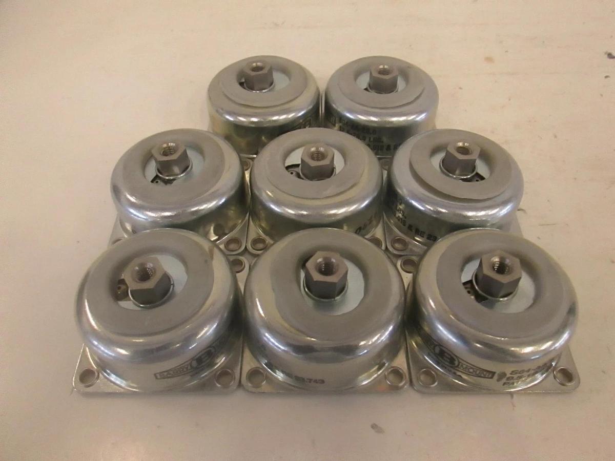 Barry Controls, Cup Mount, S64-AA-12.5, New, Lot of 8