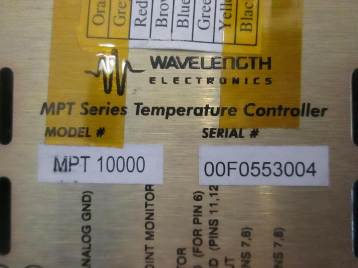Used Wavelength Electronics, MPT 10000, Temperature Controller, Used