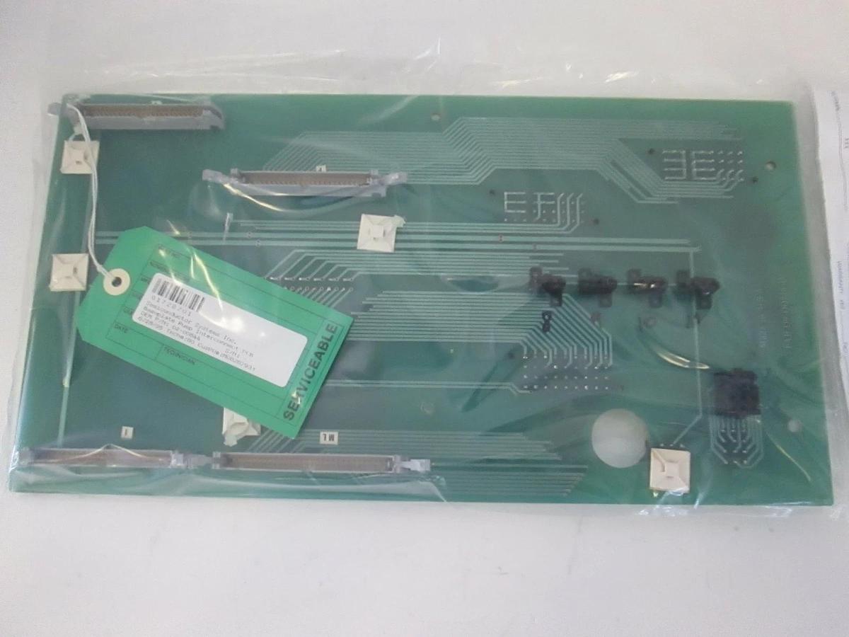 Used Semiconductor Systems Inc. Baseplate Pump Interconnect PCB, 02-00844, Rfrb
