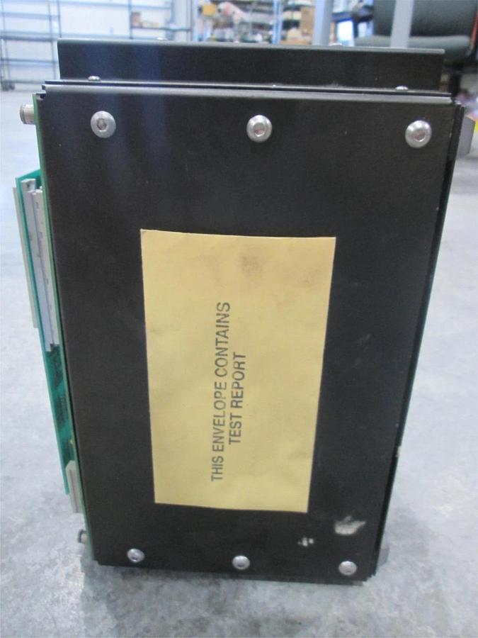 Used Semy Engineering, NMYP9501027, Card Cage w/ MYP9200002 Front Board, Used