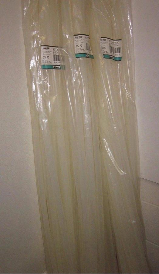 PAN-Shrink HSTT75-48-COC Clear Heat Shrink, 3/4 " x 4' - Lot of 25