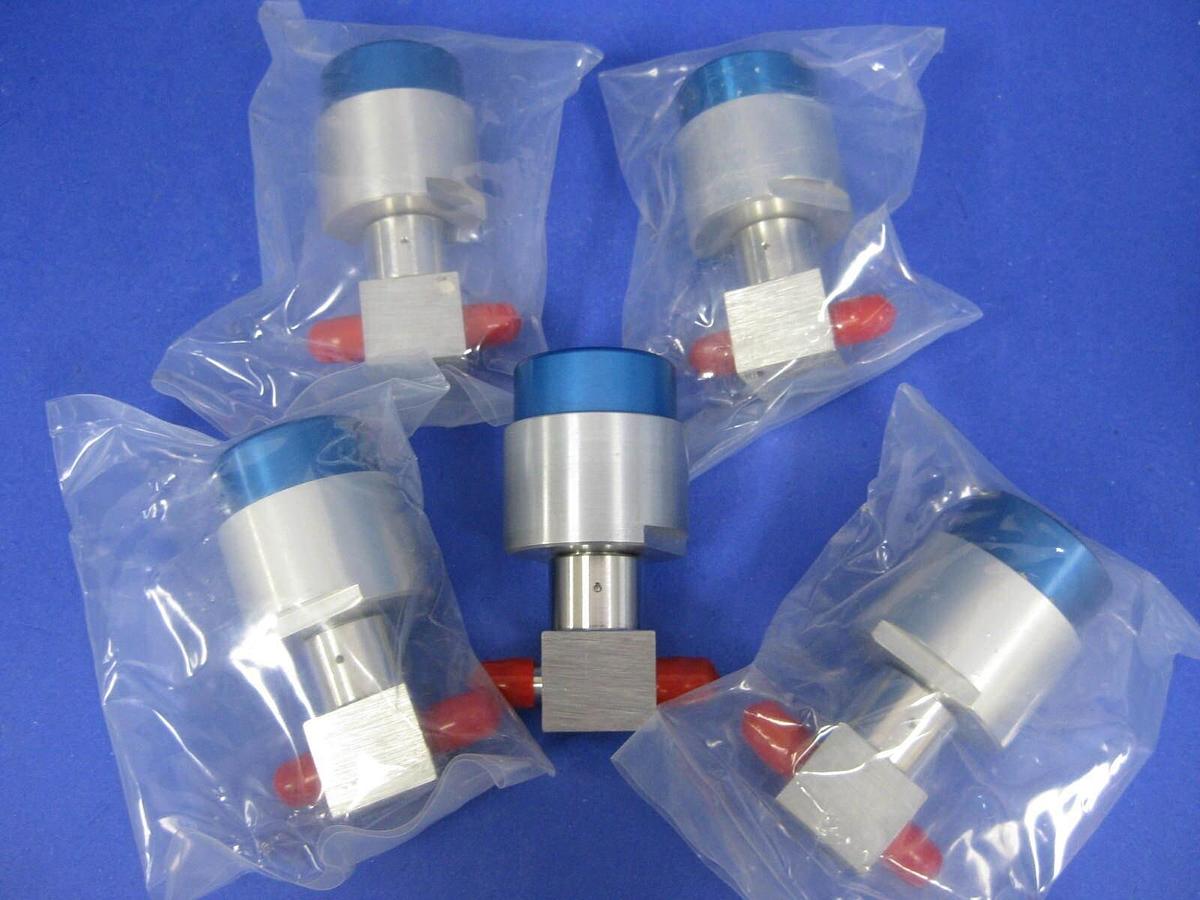 Parker Ewal 1/4" Tube Stub Diaphragm Valve for Semi-Gas, Lot of 5 New