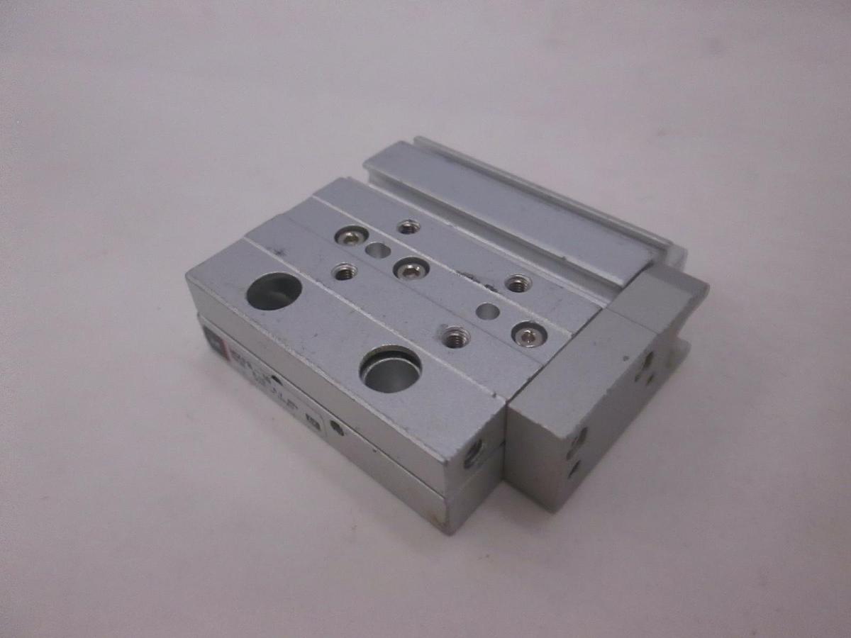 Used SMC, MXF8-10, Pneumatic Slide Cylinder, Used
