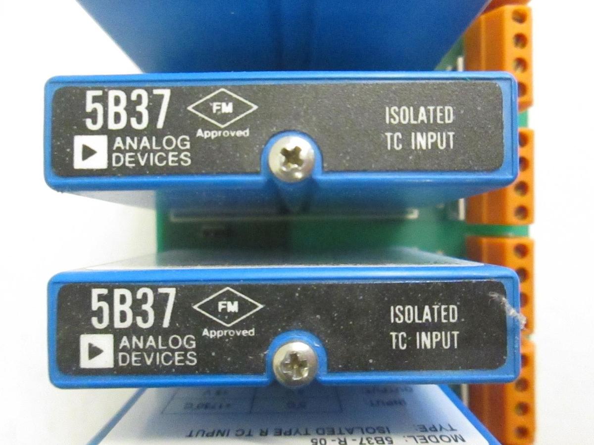 Used SPT Micro AVP8000 169590-001, 16 Channel Backplane w/11 Type R Isolated T/C 5B37