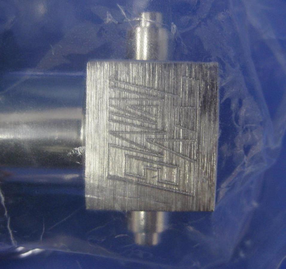 Parker Ewal SS Diaphragm Valve 3- Ports, 1/4" Tube Stub, NC, New