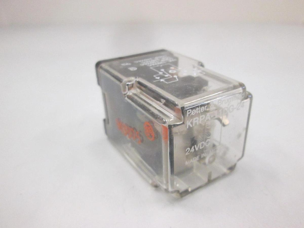 Used Potter & Brumfield, KRPA-11DG-24, 24VDC Relay, Used