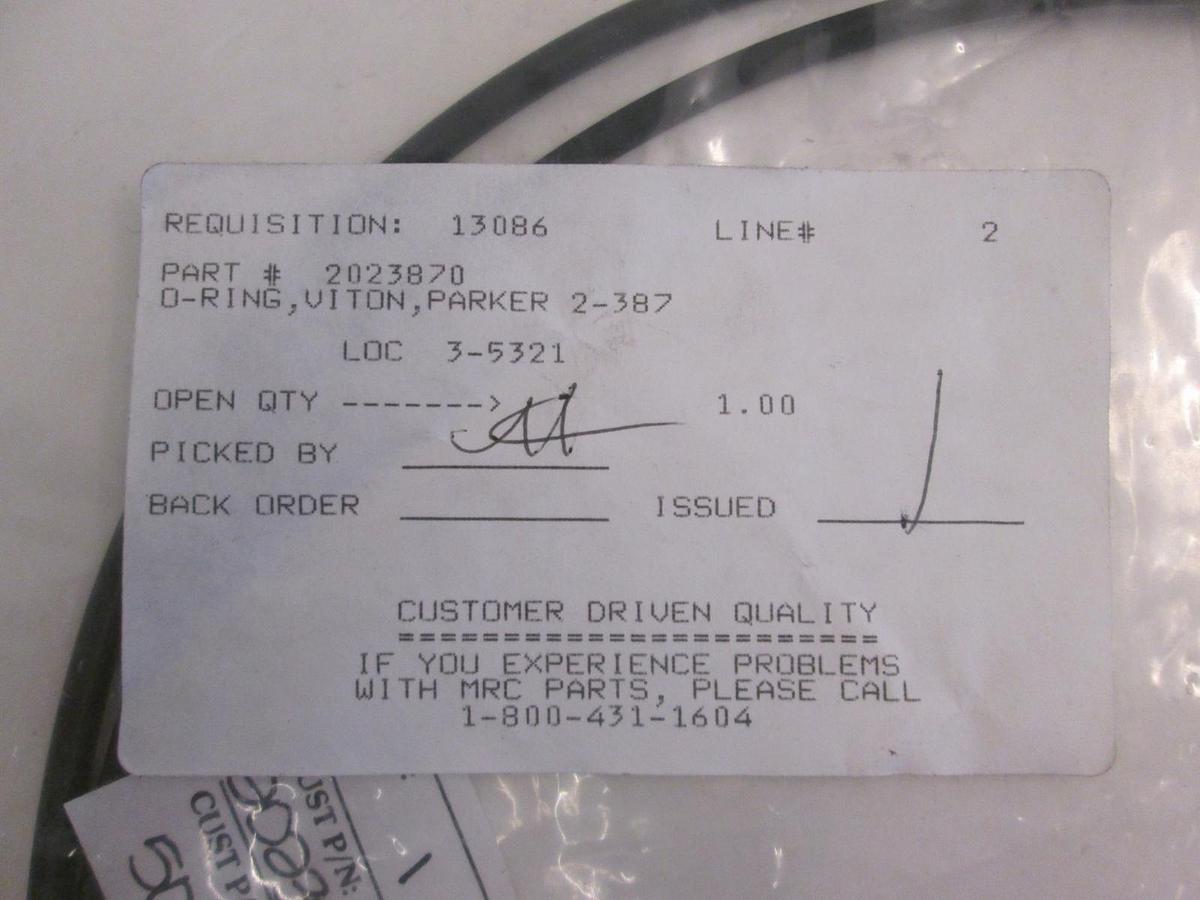 Parker O-Ring Fitting, 2023870, New