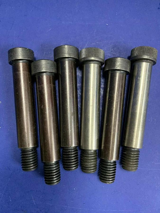 Used Stripper Bolt with Socket Head 3/4"  x 3-1/4", Lot of 6, Used