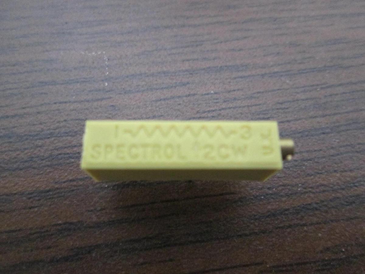 Spectrol, 43P100, 10 Ohm Trimmer, New, Lot of 100