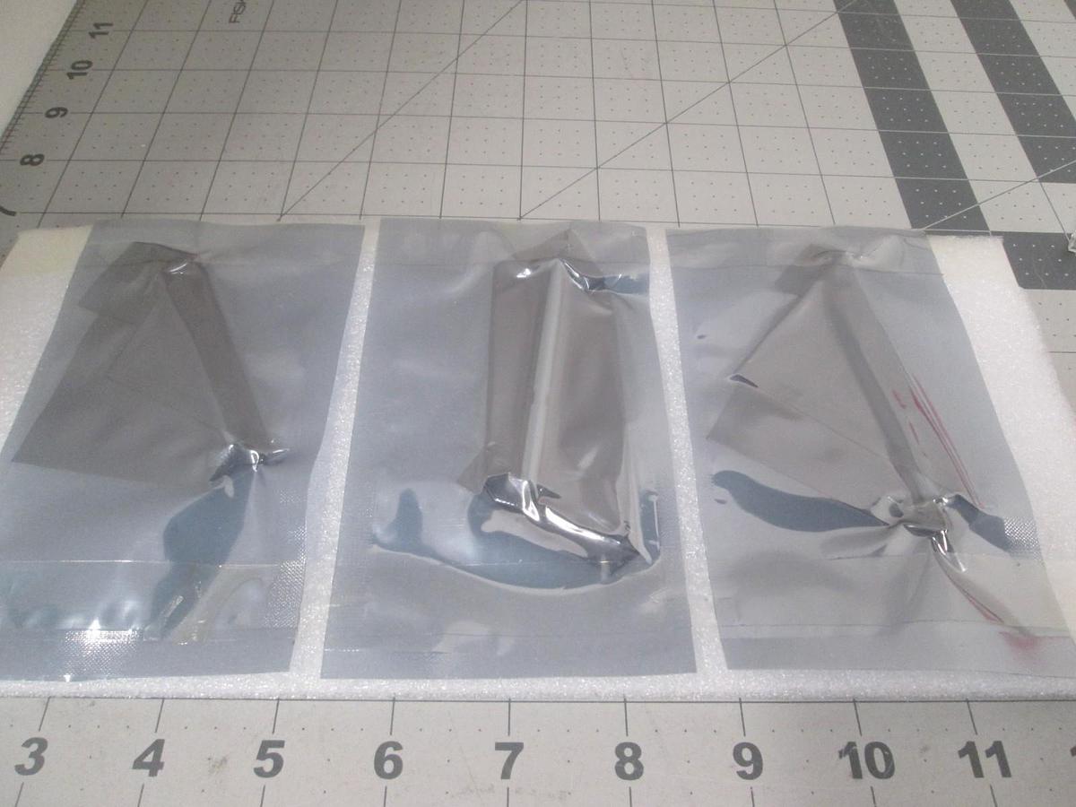 Used Coors Tek, CK080436, Support Pins, Chamfered, New, Lot of 3
