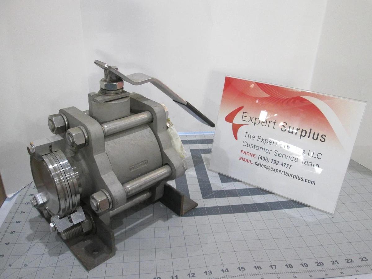 Used PBM, SPH-L-CF3M, Ball Valve, Used