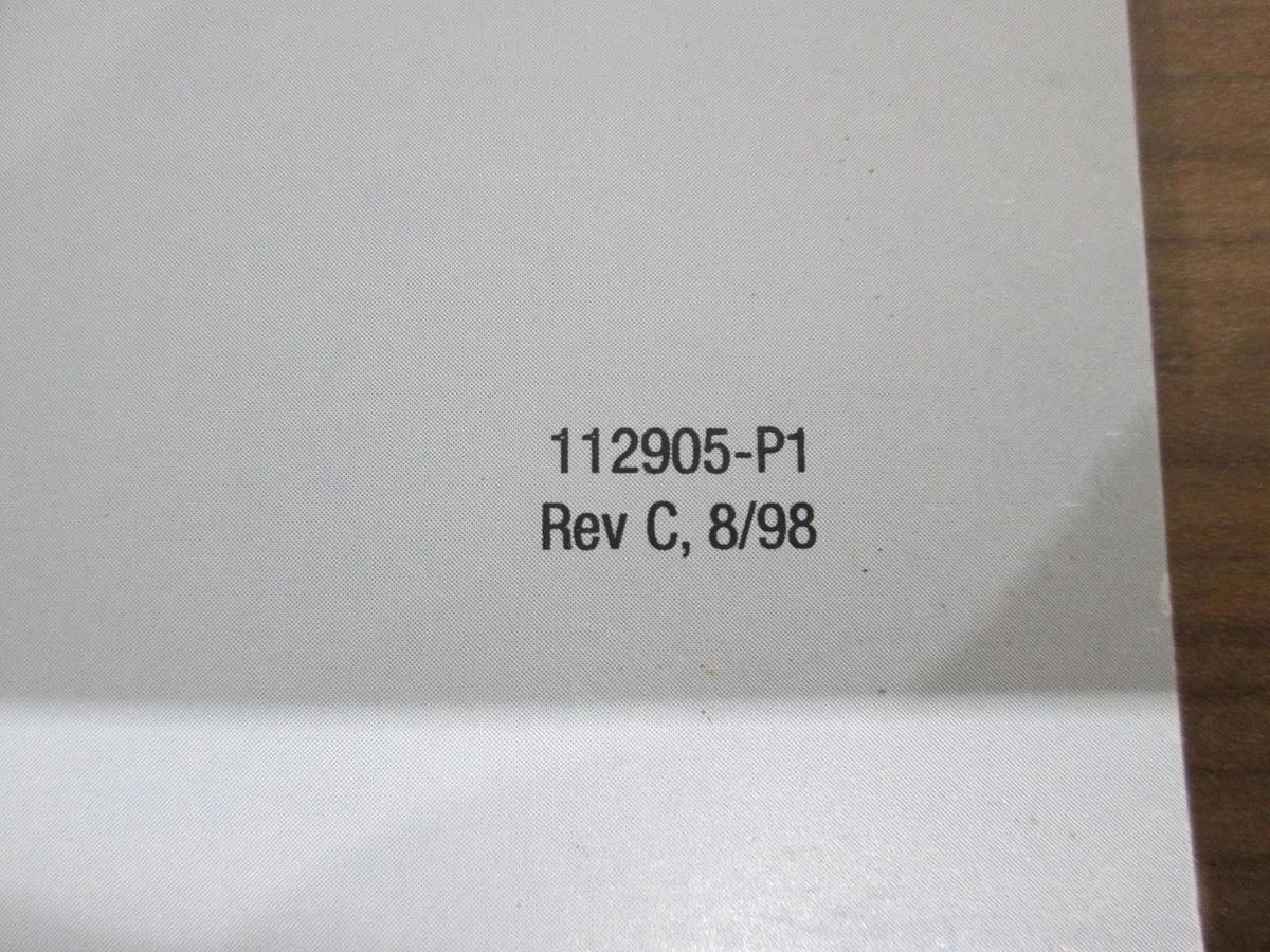 Used MKS, Type 141A/142A, Vacuum Pressure Switch, Instruction Manual, Used