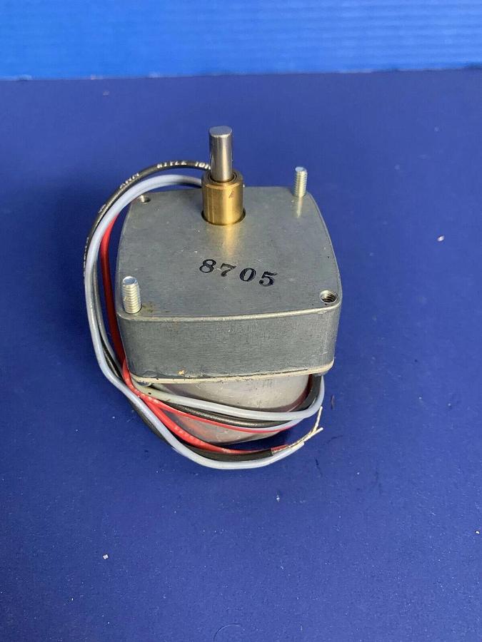 Airpax K86137-U4 Stepper Motor, 120V, 5-4 1/6 RPM, New